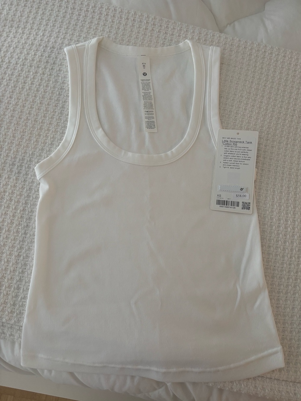 lululemon Little Scoop Neck Tank Top - Picture 4 of 14